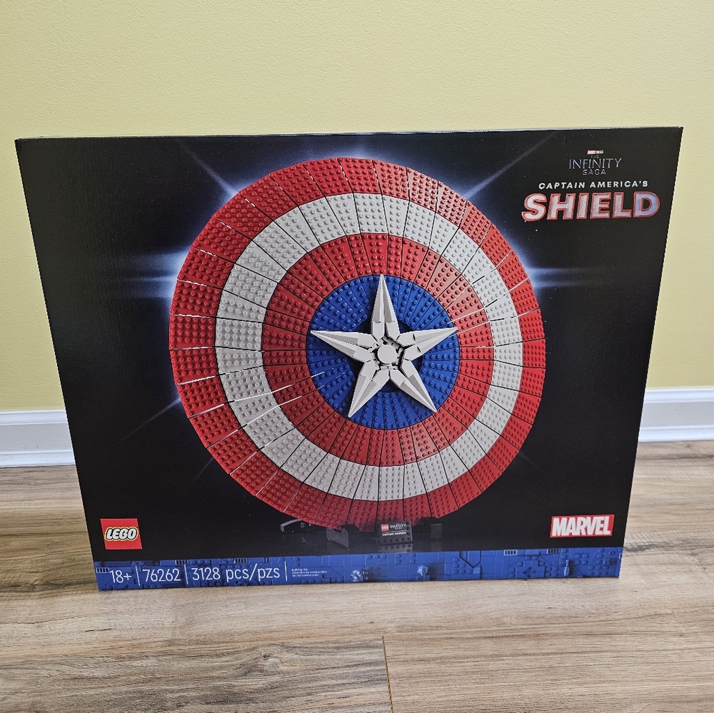 New PRICE FIRM LEGO Captain America's Shield - Picture 5 of 8